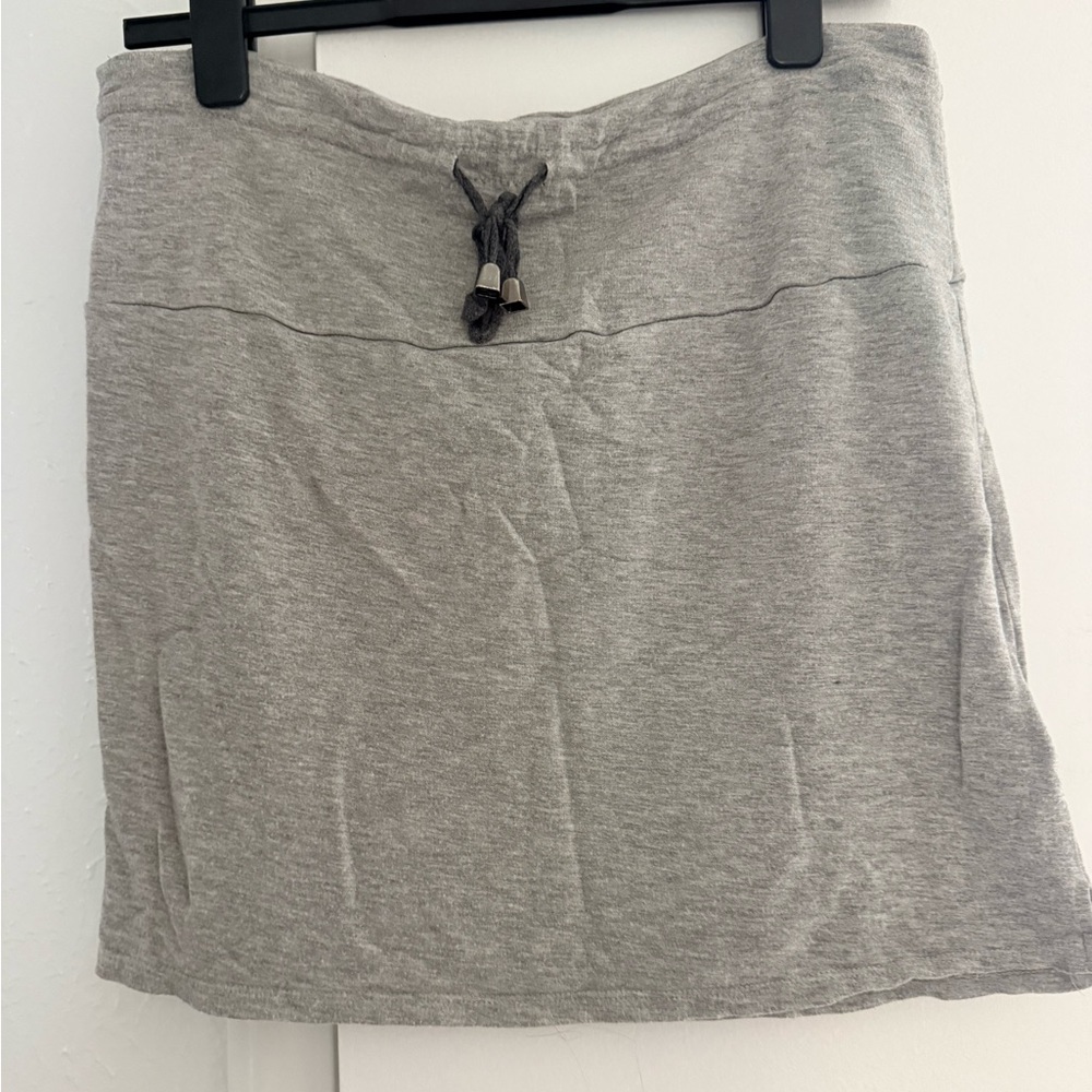 Dakini Light Gray Mini Skirt